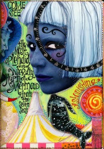 'Mermaid Circus', Teesha Moore http://www.teeshamoore.com/